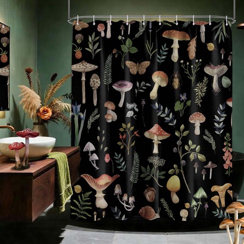 Tenda doccia vintage - tenda,